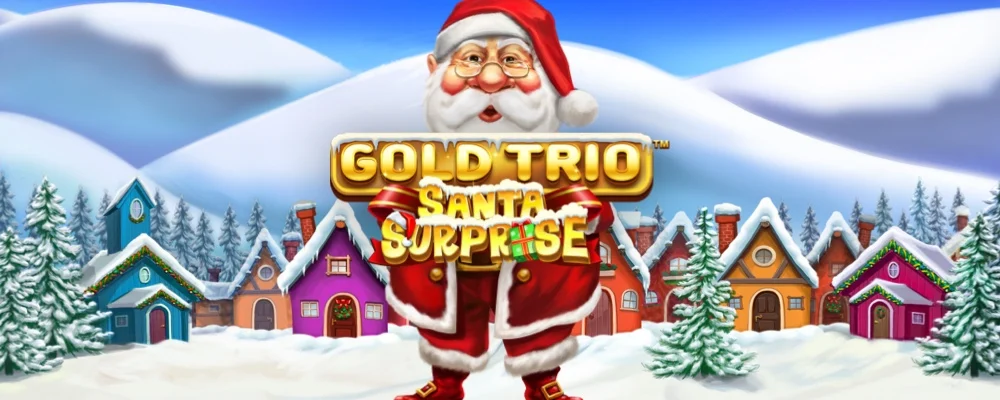 444paga Trio de Ouro: Surpresa do Papai Noel